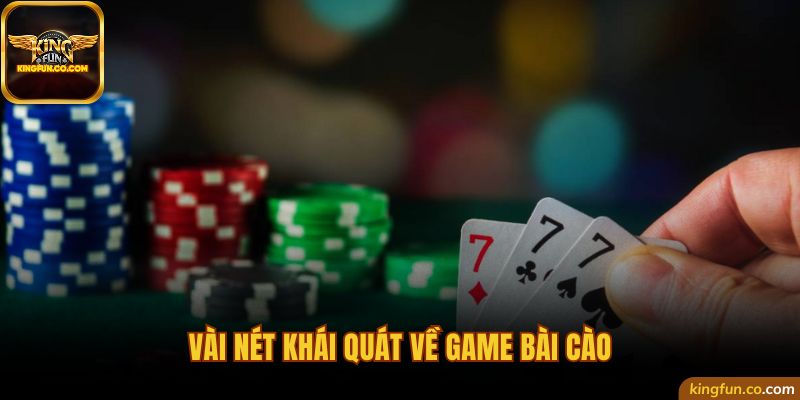 Vài nét khái quát về game bài cào